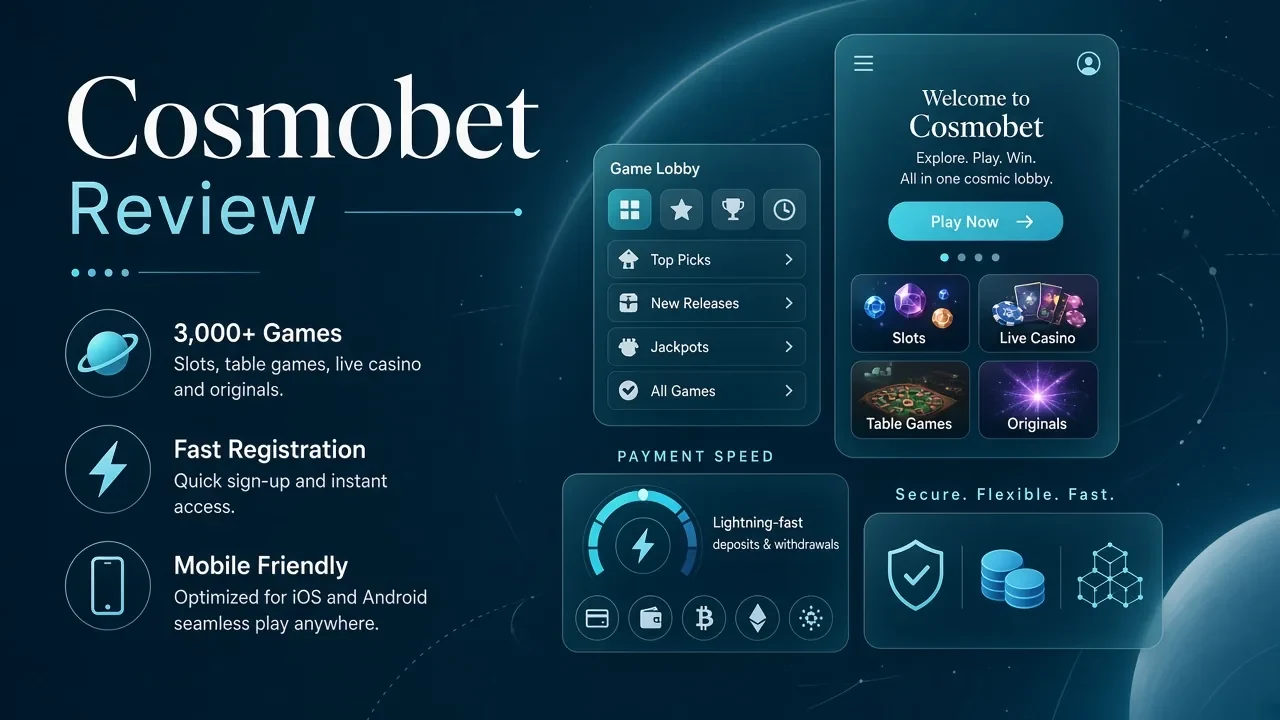 Cosmobet non gamstop casino