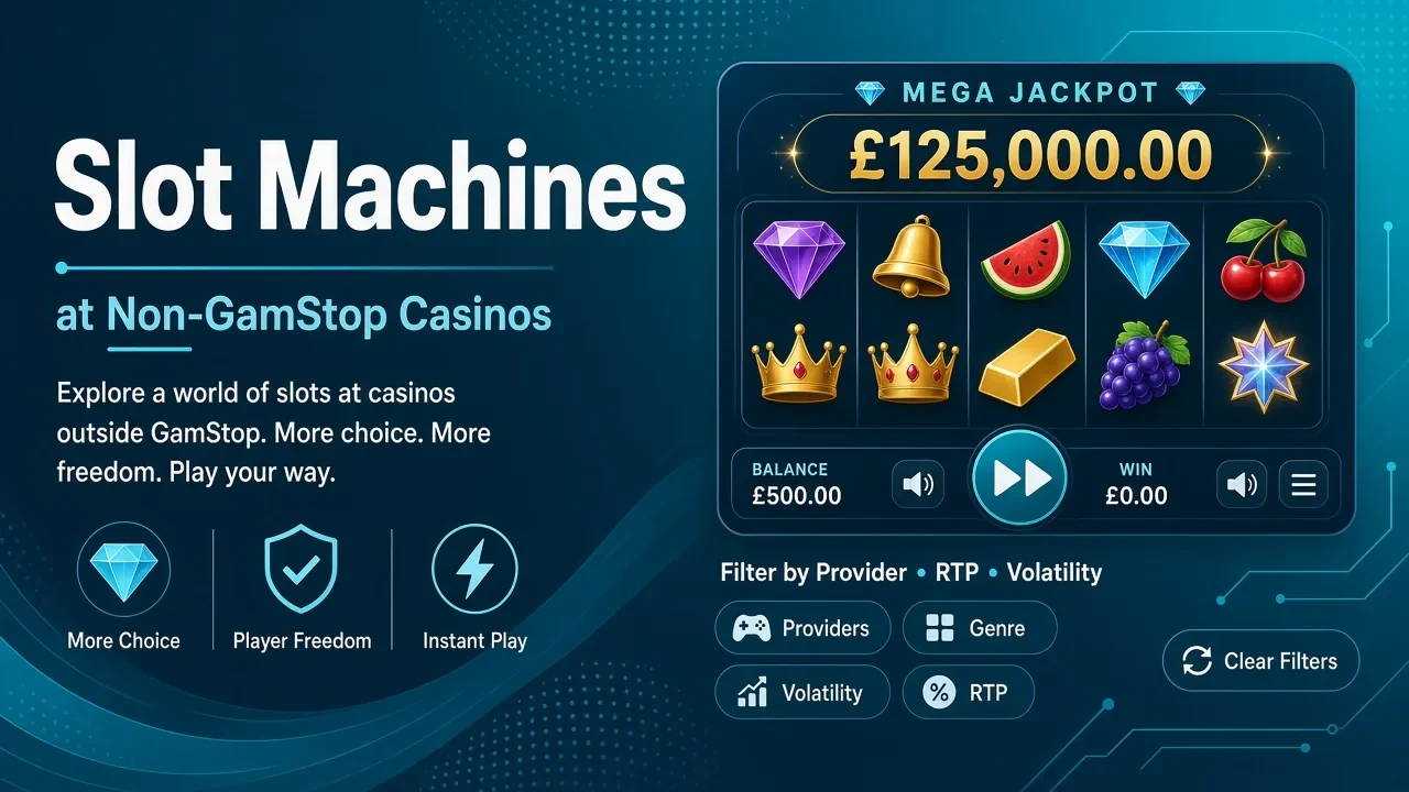 Slot Machines at Non GamStop Casinos